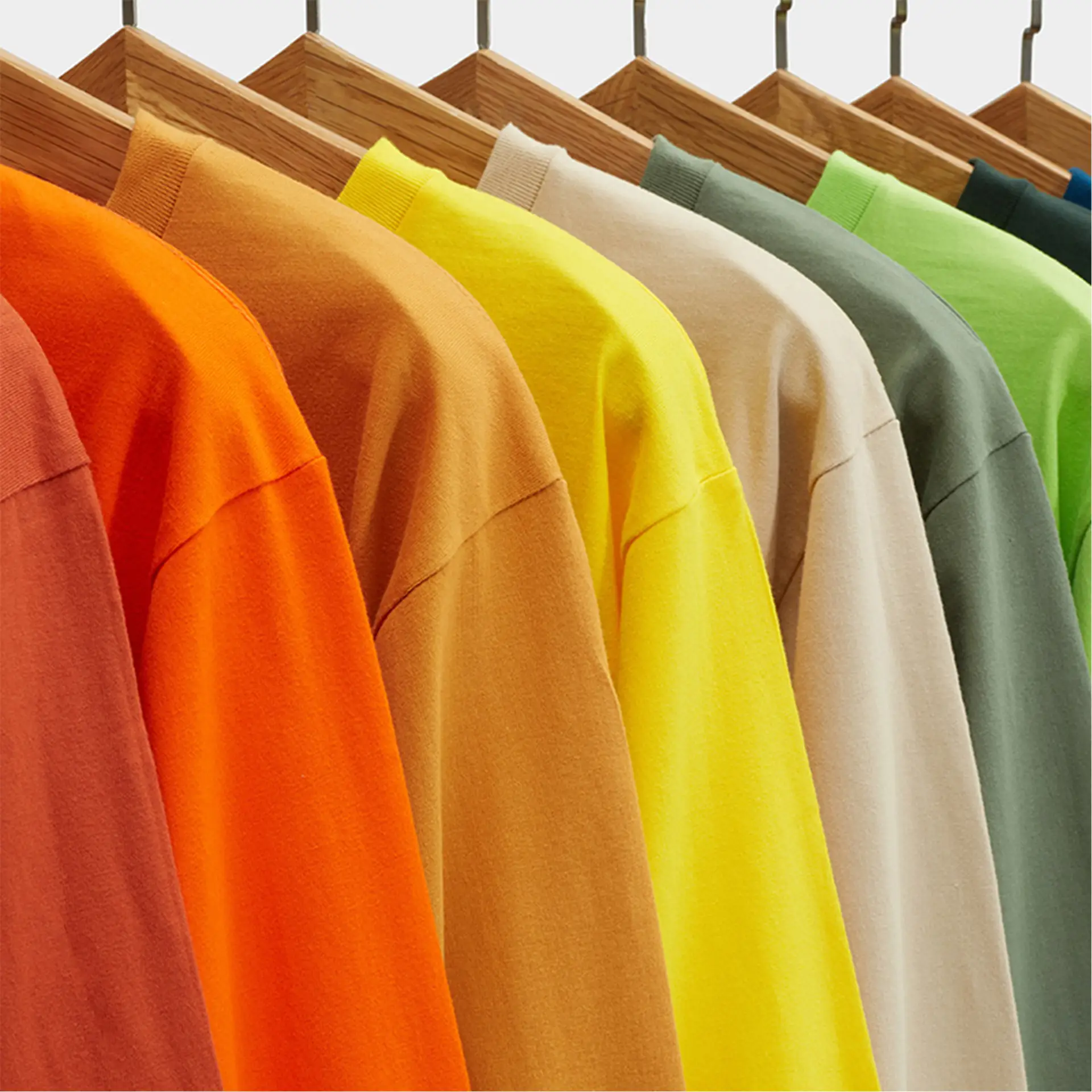 Candy Color Cotton Long Sleeve Round Neck Sweatshirt - Image 26
