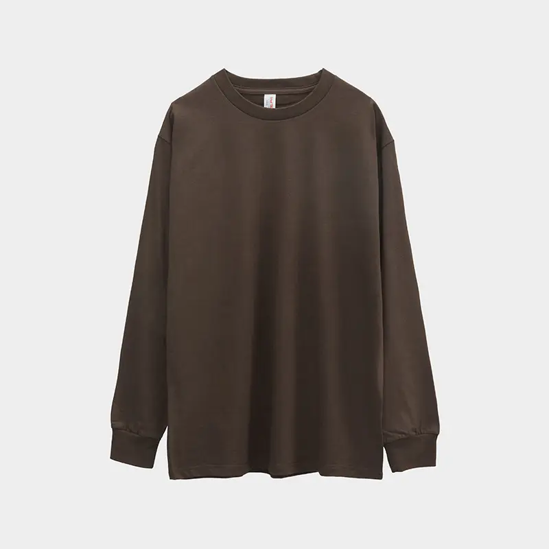Candy Color Cotton Long Sleeve Round Neck Sweatshirt - Image 14