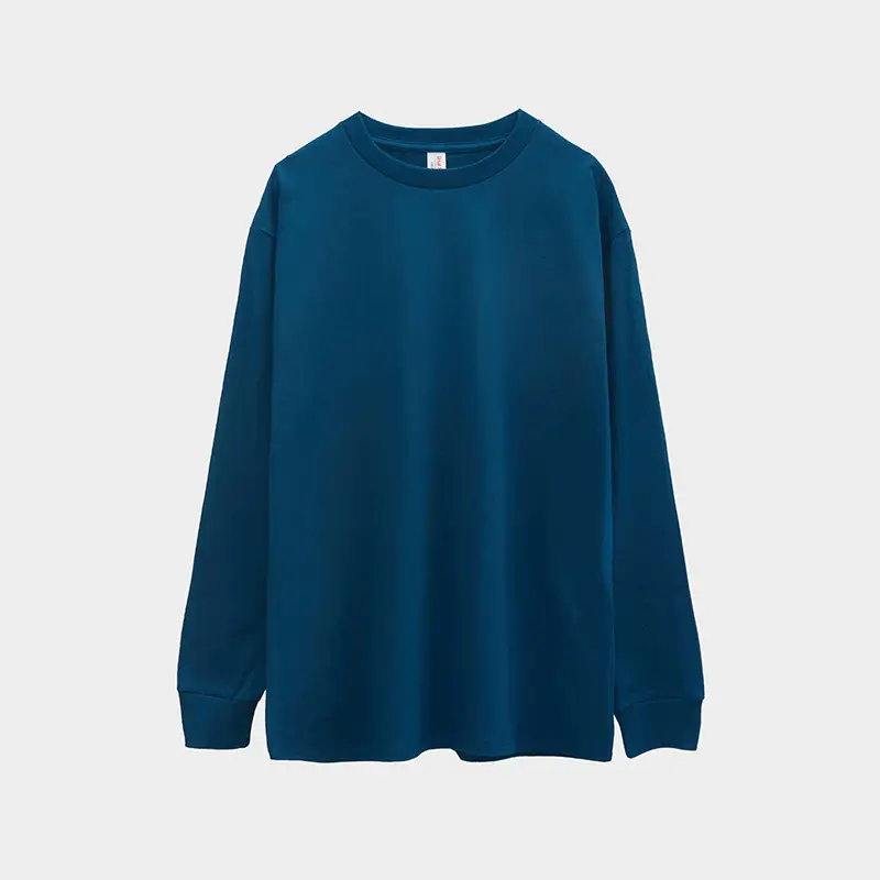 Candy Color Cotton Long Sleeve Round Neck Sweatshirt - Image 16