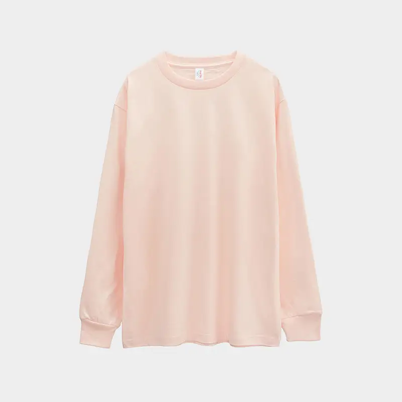 Candy Color Cotton Long Sleeve Round Neck Sweatshirt - Image 19
