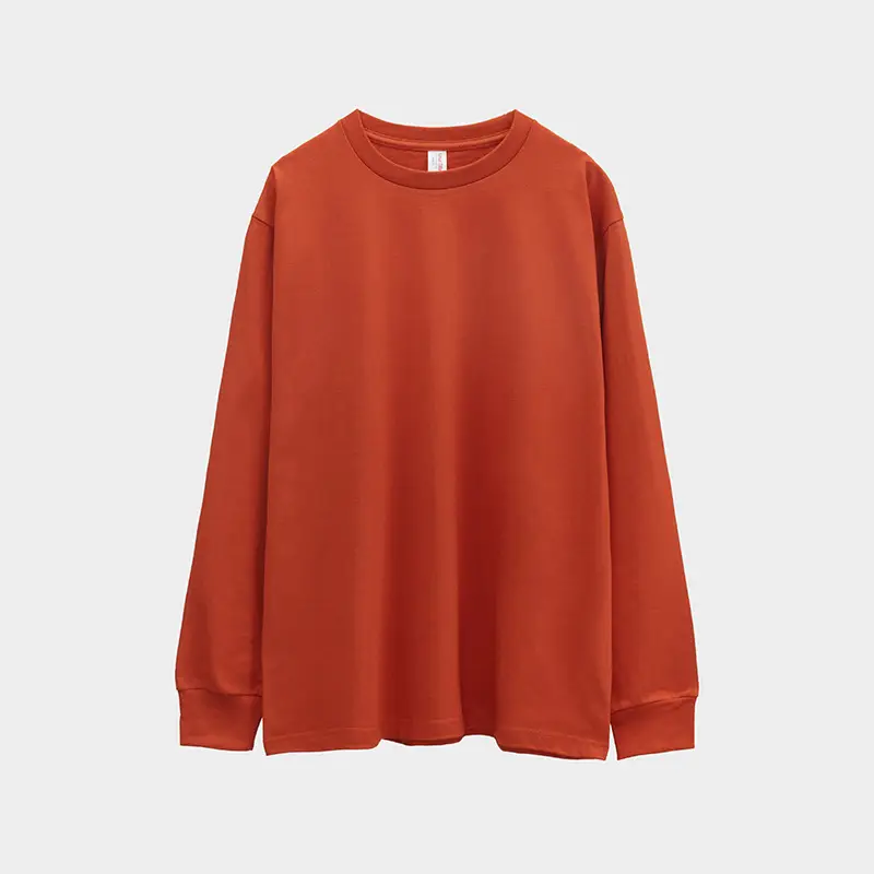 Candy Color Cotton Long Sleeve Round Neck Sweatshirt - Image 2