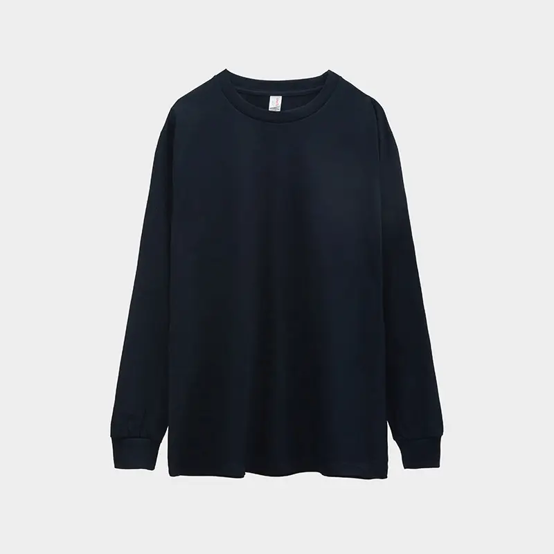 Candy Color Cotton Long Sleeve Round Neck Sweatshirt - Image 20