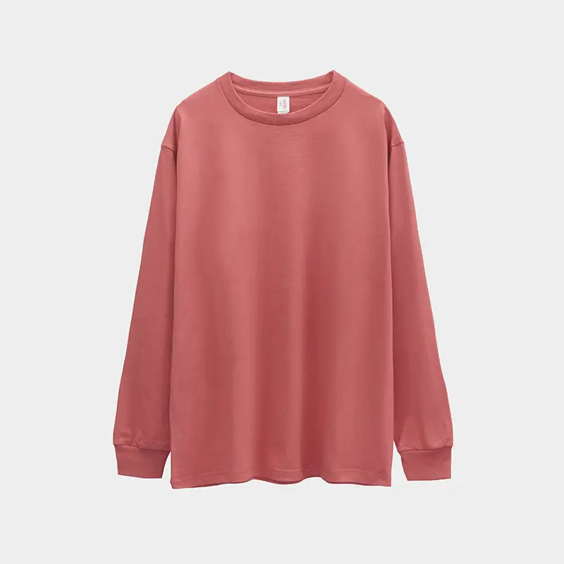 Candy Color Cotton Long Sleeve Round Neck Sweatshirt - Image 22