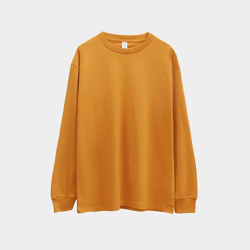Candy Color Cotton Long Sleeve Round Neck Sweatshirt - Image 5