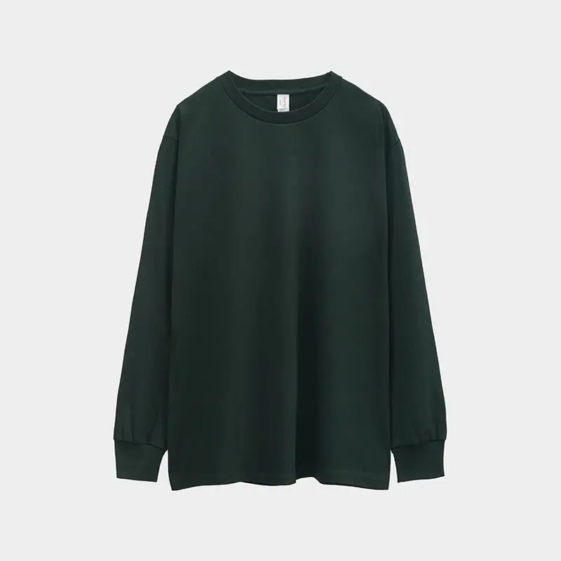 Candy Color Cotton Long Sleeve Round Neck Sweatshirt - Image 6