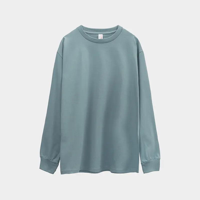 Candy Color Cotton Long Sleeve Round Neck Sweatshirt - Image 9