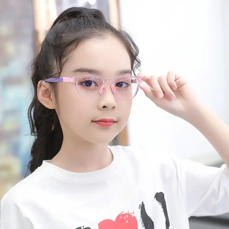 Red Detachable Silicone Eye Protection Glasses for Kids - Image 9