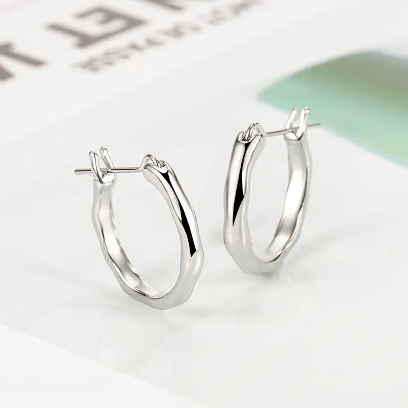 Silver Irregular Earrings for Women 2022