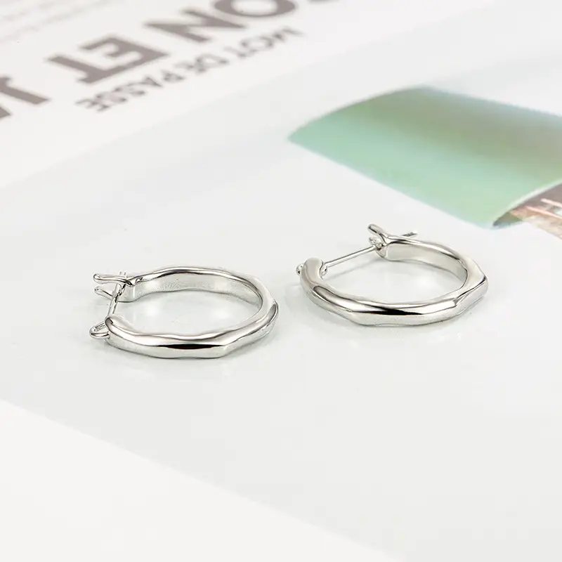 Silver Irregular Earrings for Women 2022