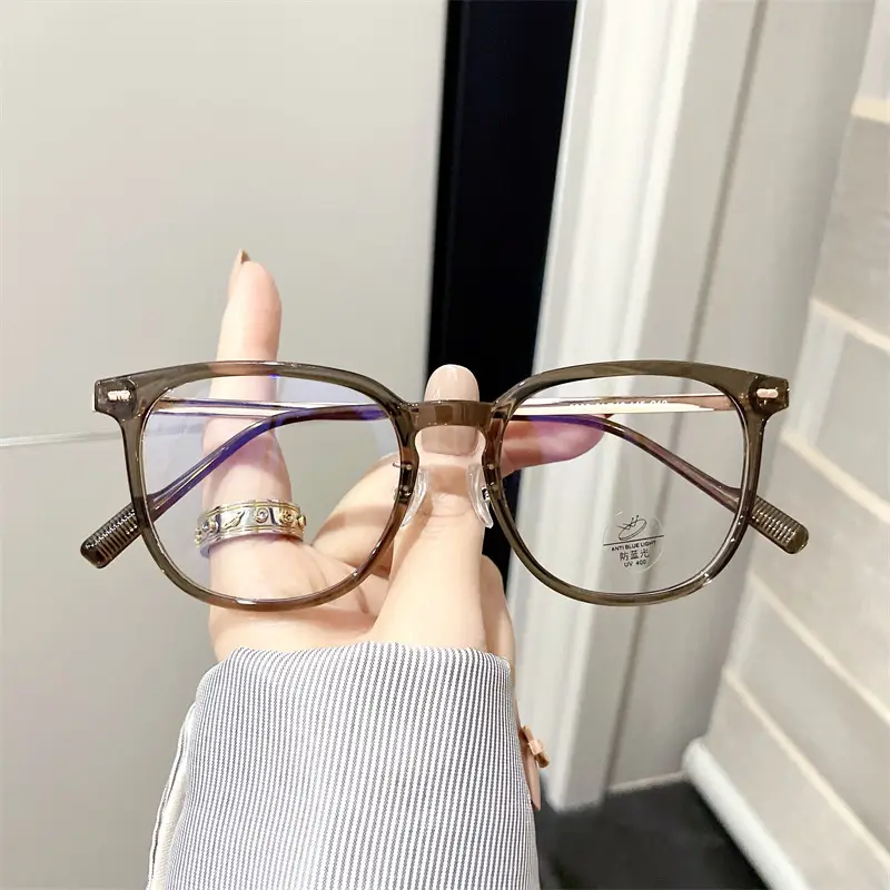 Ultra Light Cold Tea Eyeglasses Women Korean Style — feature 7