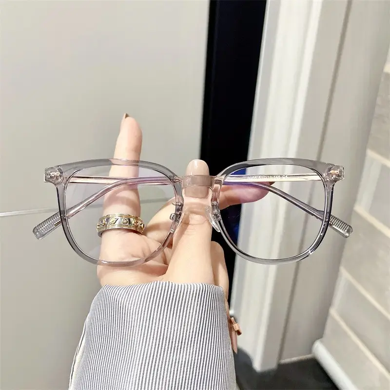 Ultra Light Cold Tea Eyeglasses Women Korean Style - Image 4