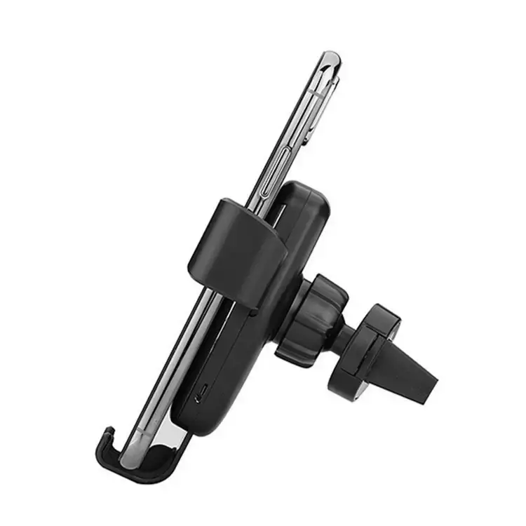 10W Wireless Car Phone Holder with Gravity Clip - Image 3