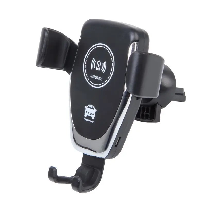 10W Wireless Car Phone Holder with Gravity Clip - Image 4