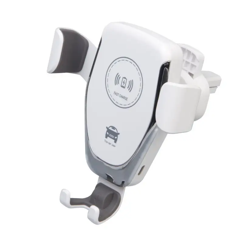10W Wireless Car Phone Holder with Gravity Clip - Image 5