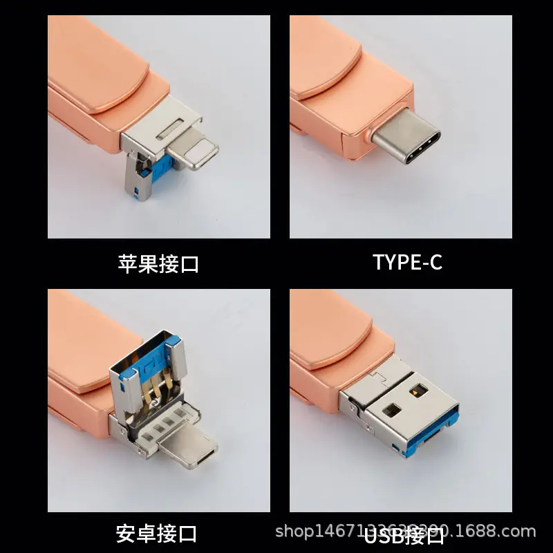 Four-in-One USB Flash Drive for Android & iOS Phones — feature 3