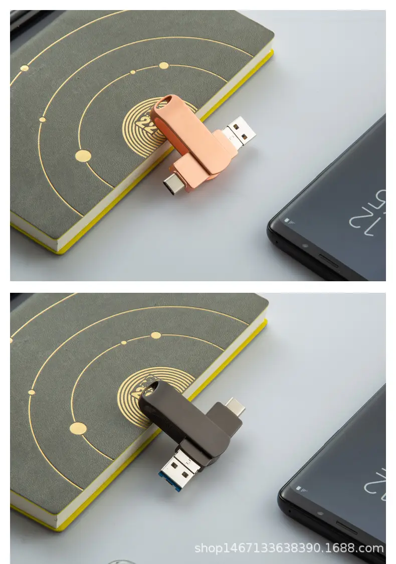 Four-in-One USB Flash Drive for Android & iOS Phones — feature 8