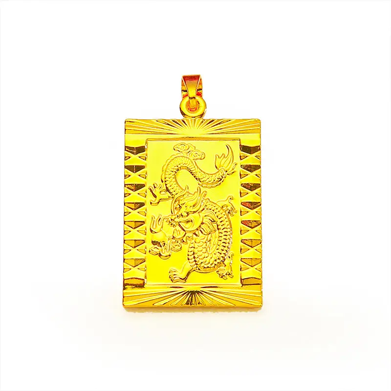 Vietnam Sand Gold Plated Guanyin Pendant - Image 11