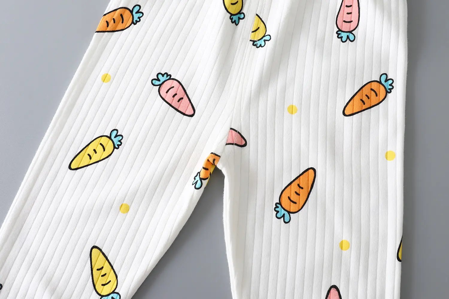 Children Cotton Pajamas Set with Rabbit Print — feature 23