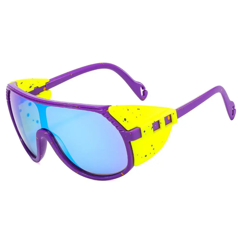 Kids Cross-Border Sports Sunglasses Yellow Purple