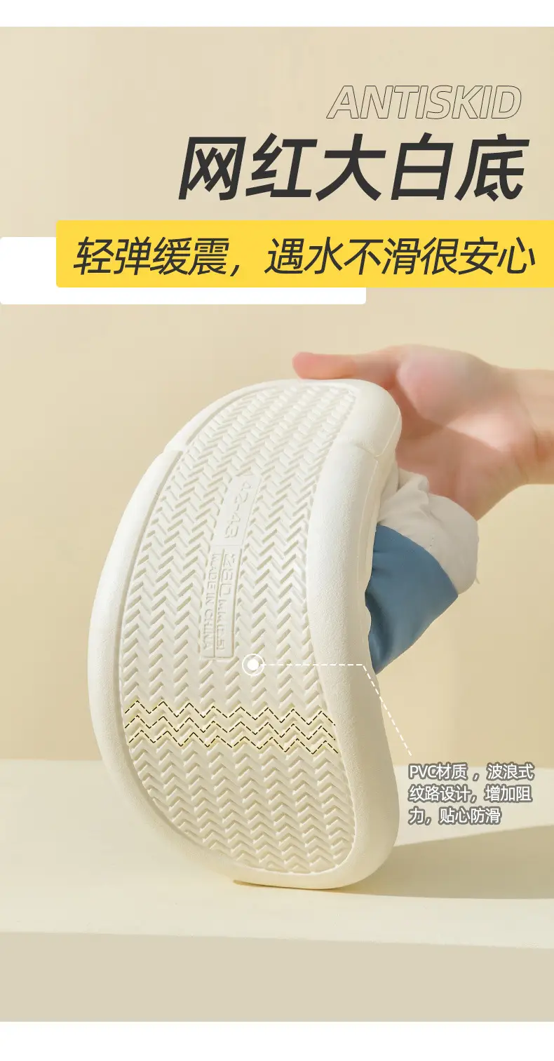 Cotton slippers bag heel home slippers winter women's waterproof down cloth thick shoes non-slip warm cotton shoes men's shoes wholesale — feature 10