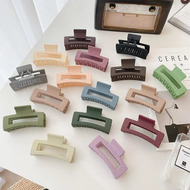 Acrylic Frosted Hair Clip Cross-Border Ponytail - Image 12
