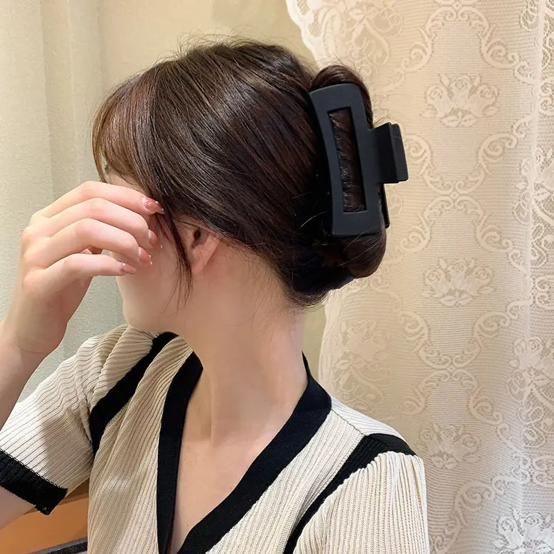 Acrylic Frosted Hair Clip Cross-Border Ponytail - Image 14