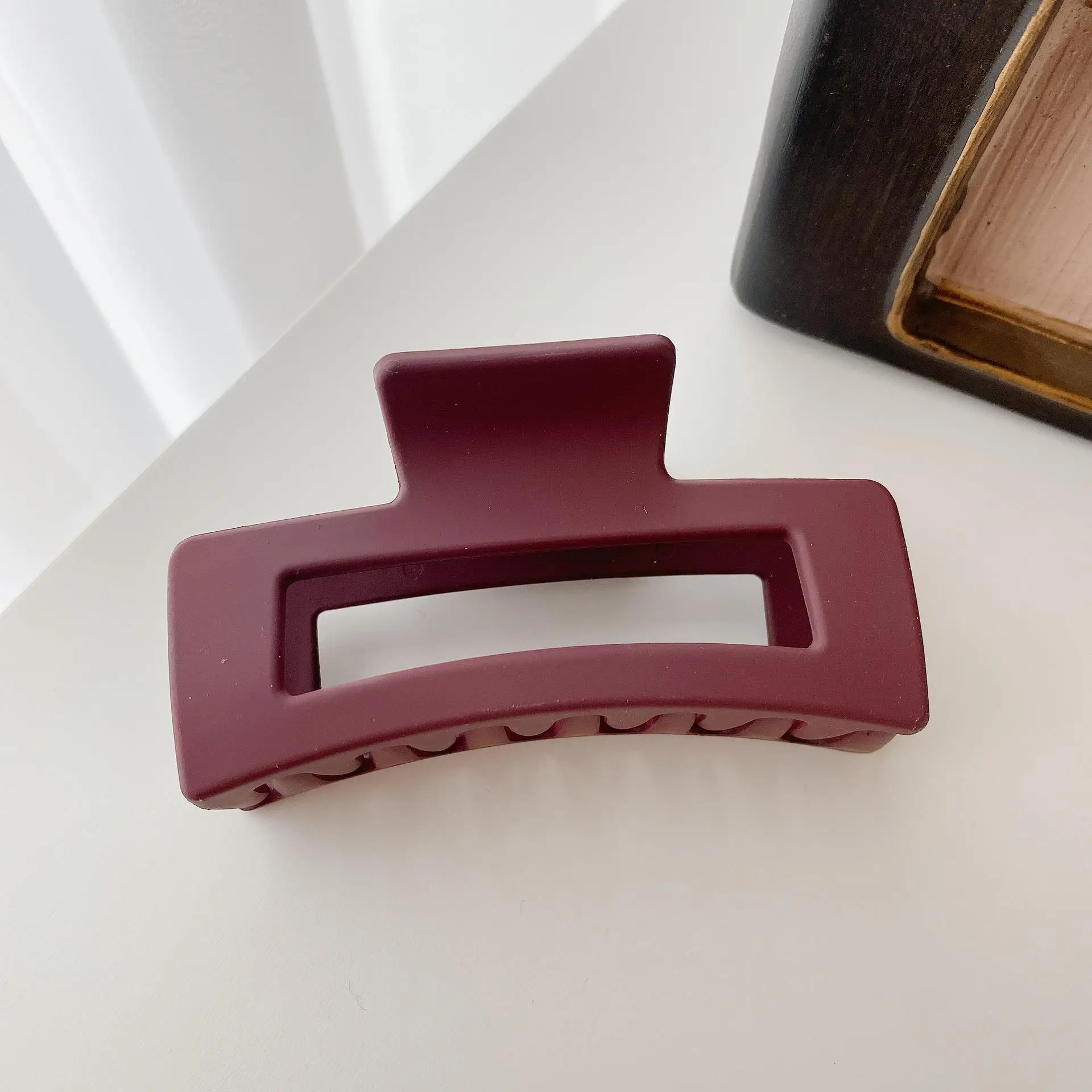 Acrylic Frosted Hair Clip Cross-Border Ponytail - Image 5