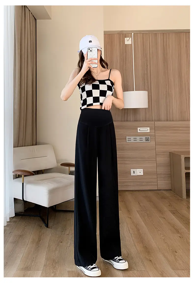 Wide Leg Drapey Pants for Women Autumn 2025 — feature 19