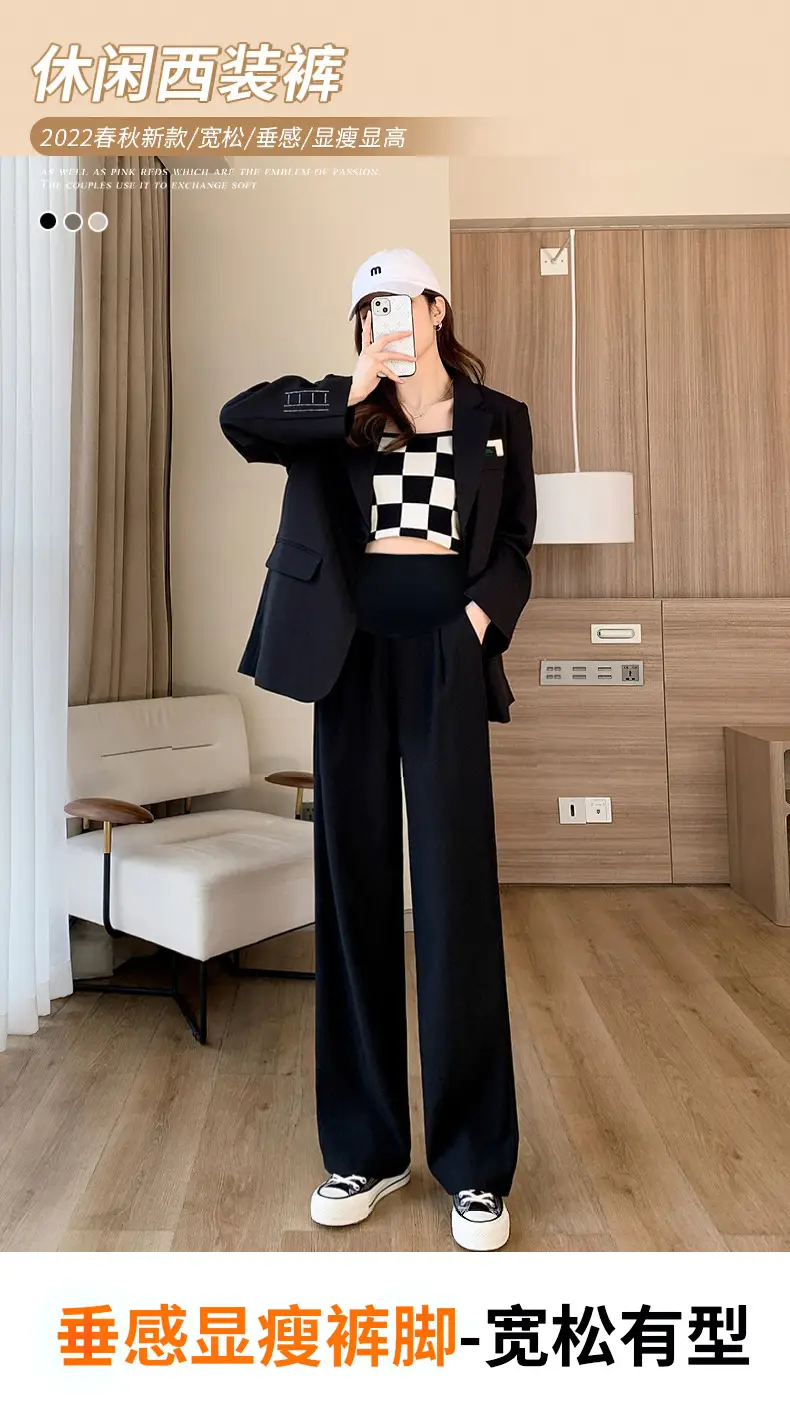 Wide Leg Drapey Pants for Women Autumn 2025 — feature 2