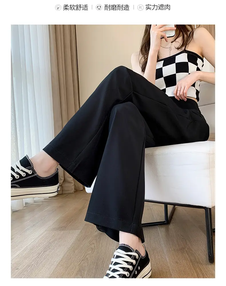Wide Leg Drapey Pants for Women Autumn 2025 — feature 3