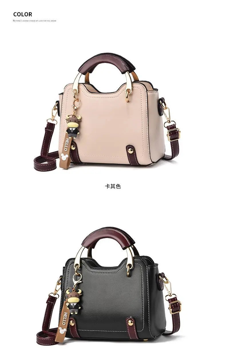Korean Style Beige Shoulder Crossbody Bag 2022 — feature 10