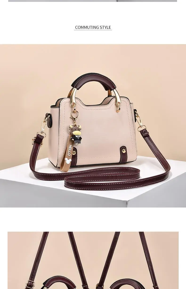 Korean Style Beige Shoulder Crossbody Bag 2022 — feature 14