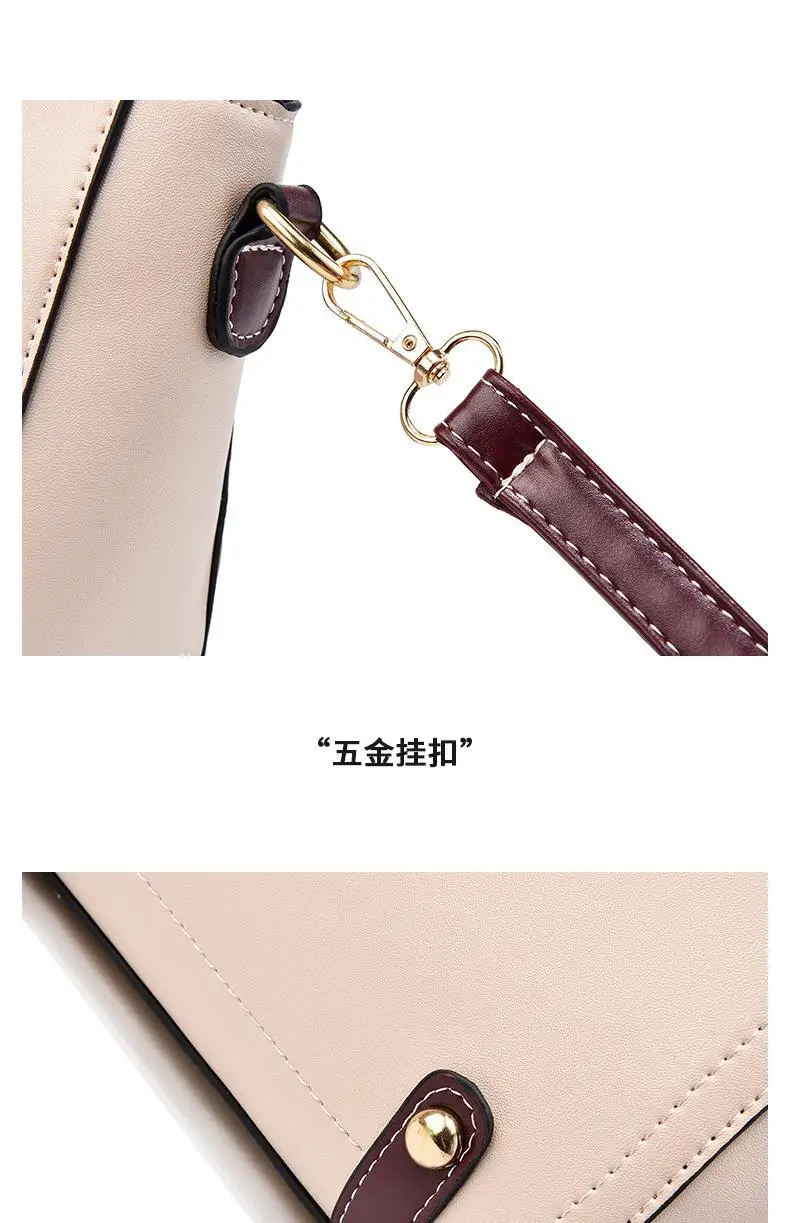 Korean Style Beige Shoulder Crossbody Bag 2022 — feature 16