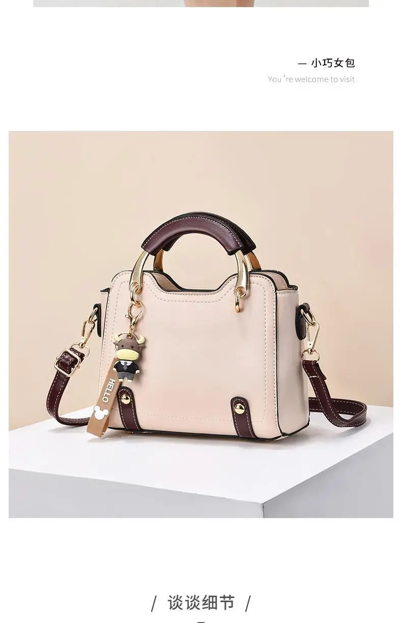 Korean Style Beige Shoulder Crossbody Bag 2022 — feature 2