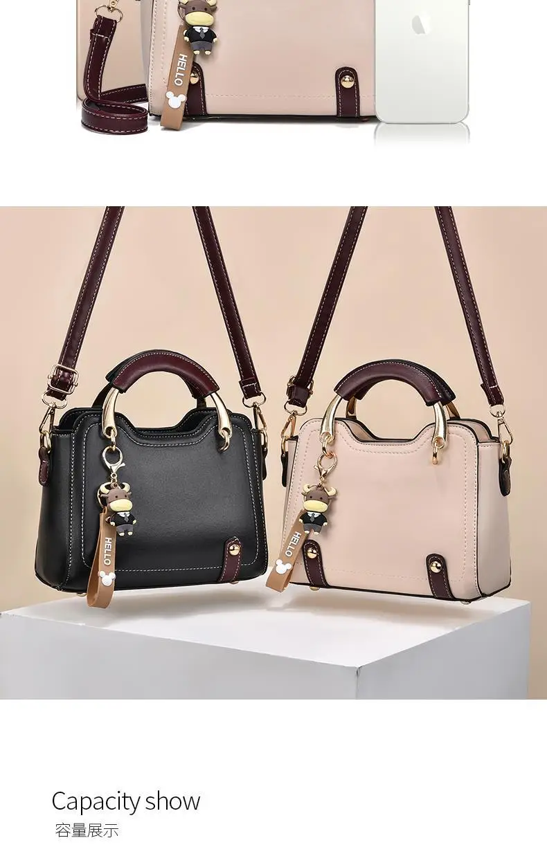 Korean Style Beige Shoulder Crossbody Bag 2022 — feature 6