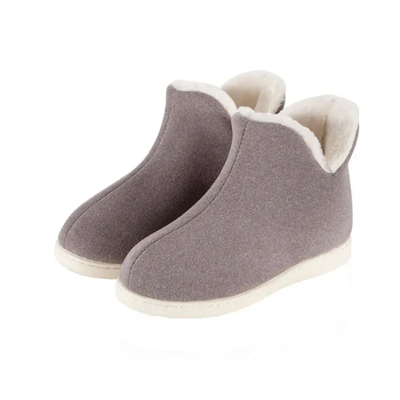 Winter Children's cotton slippers non-slip cotton-padded shoes for middle and big children's home student bedroom warm plush shoes for boys and girls