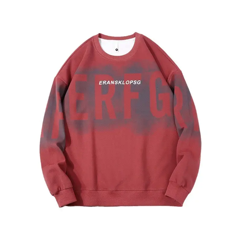 Kun Haipeng Printed Sweatshirt Black Blue Graphic Men - Image 6
