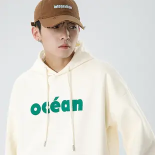 Kun Haipeng Printed Sweatshirt Black Blue Graphic Men — feature 9