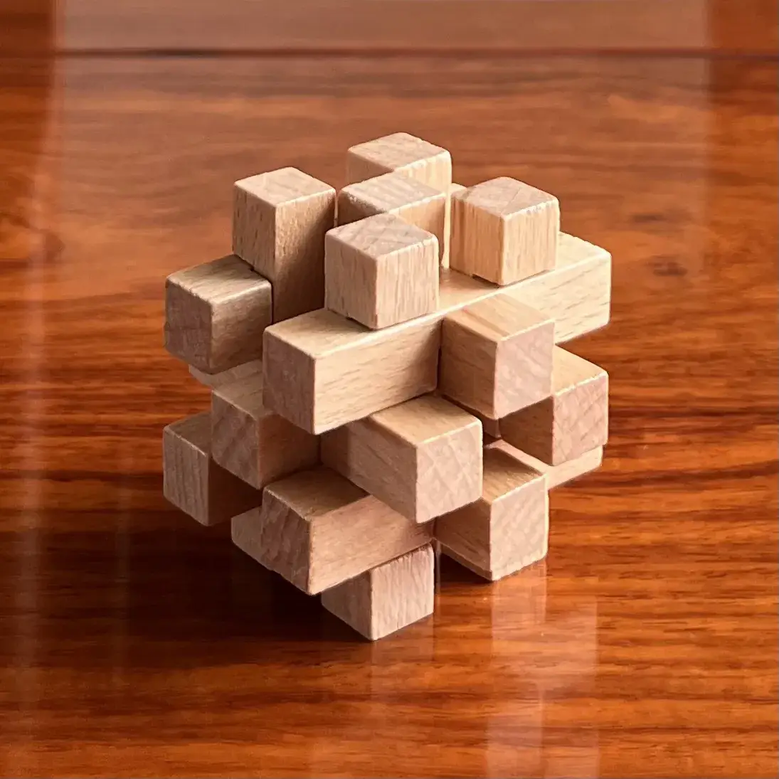 Wooden Kongming Lock Set for Kids Educational Toys