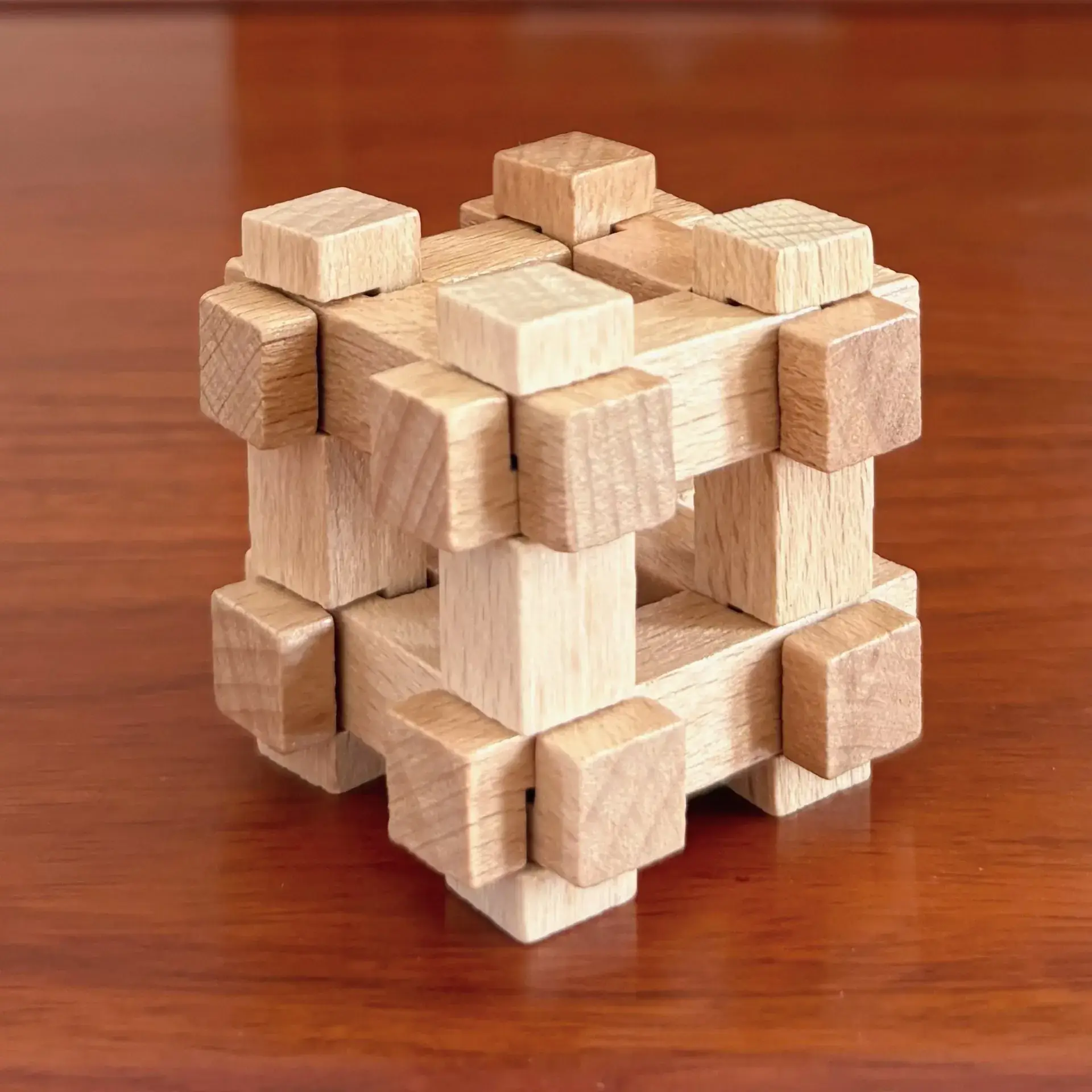 Wooden Kongming Lock Set for Kids Educational Toys