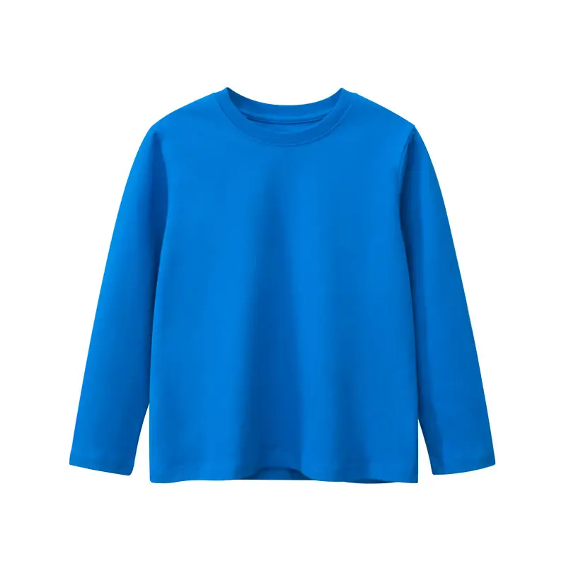 Blue Long Sleeve T-Shirt for Women 2024 - Image 2