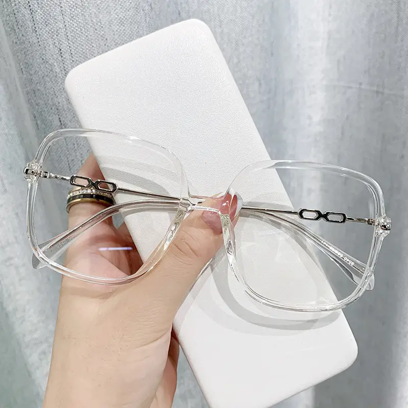 Men Women Anti-Blue Light Glasses Ultra-Light Flat Frame - Image 3