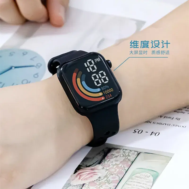 Luminous Digital Watch for Kids with Large Dial - Image 12