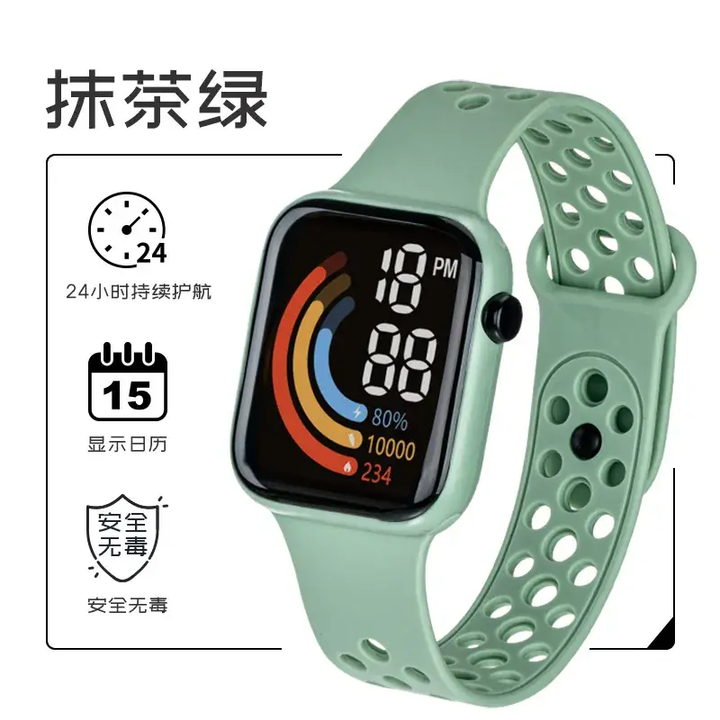 Luminous Digital Watch for Kids with Large Dial - Image 7