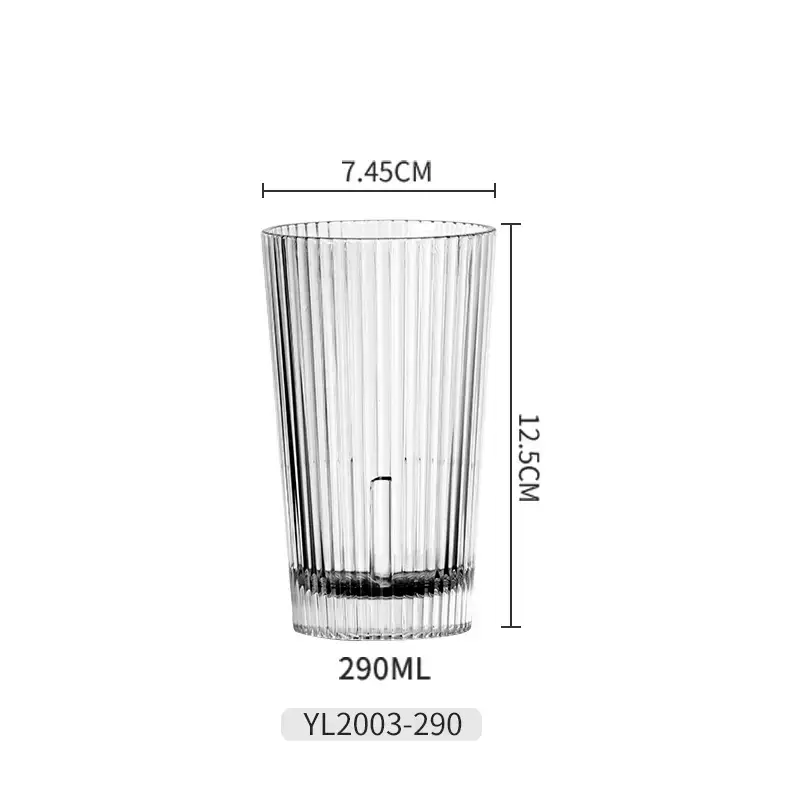 Acrylic Drop-Resistant Water Cups for Hotel & KTV Use - Image 2