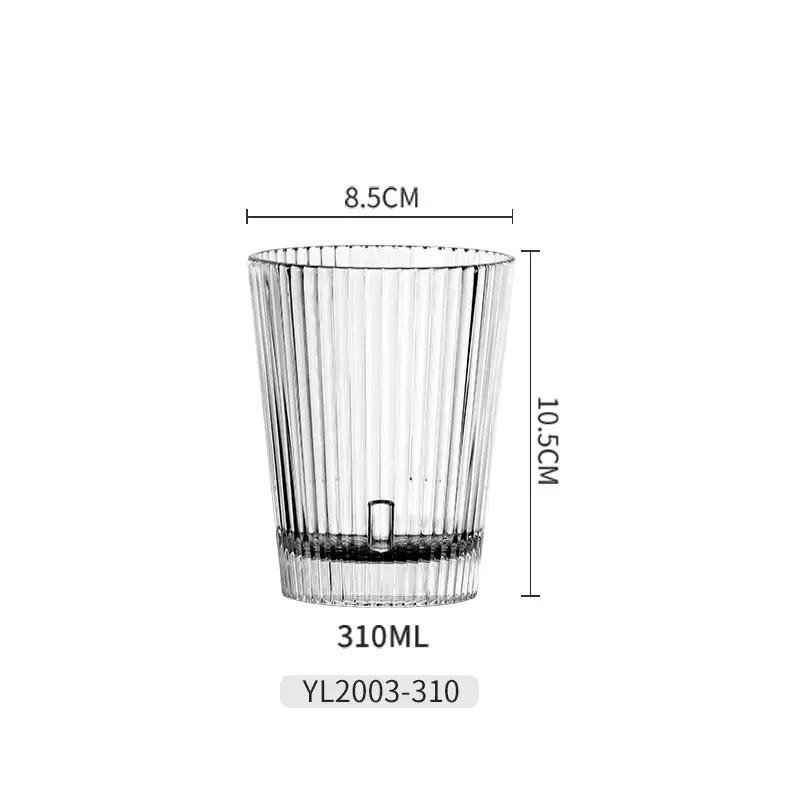 Acrylic Drop-Resistant Water Cups for Hotel & KTV Use - Image 3