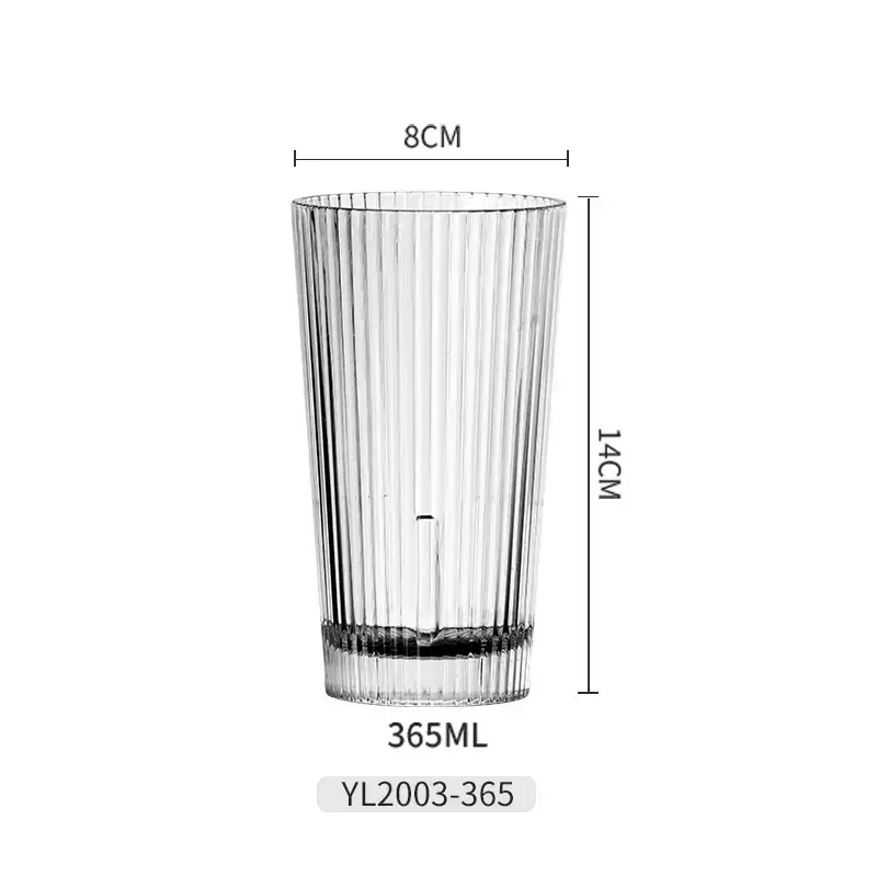 Acrylic Drop-Resistant Water Cups for Hotel & KTV Use - Image 4