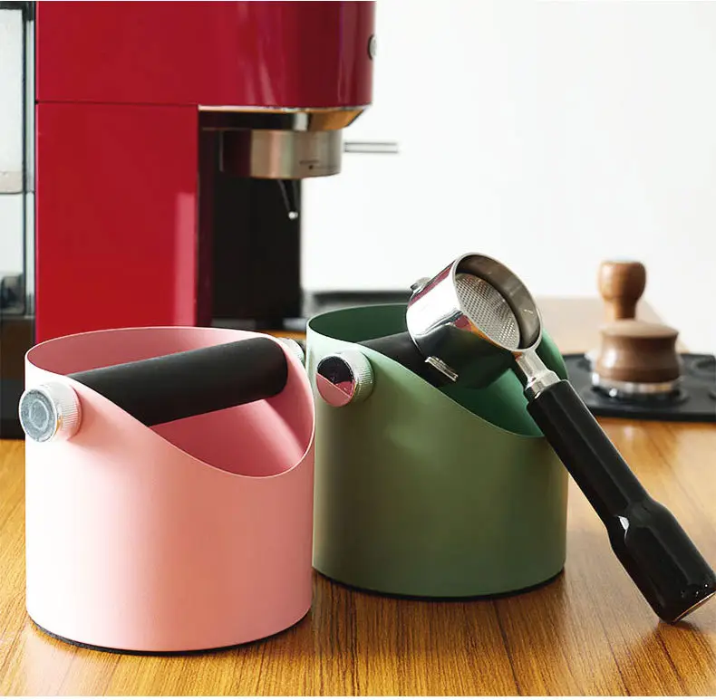 Pink Non-Slip Coffee Powder Bucket for Bar & Home Use — feature 15