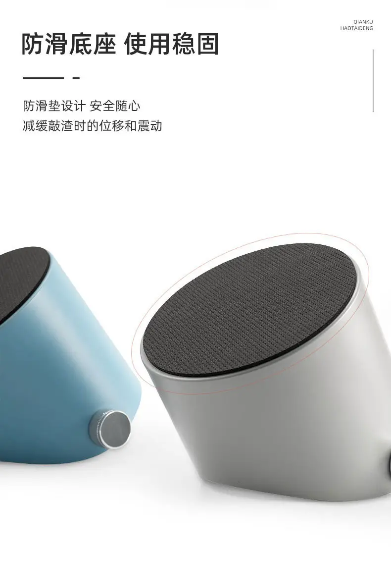 Pink Non-Slip Coffee Powder Bucket for Bar & Home Use — feature 8
