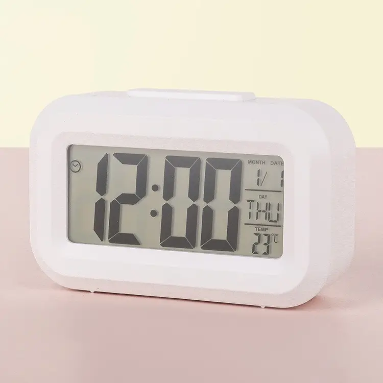 Cute Pink Pig Design Alarm Clock for Kids